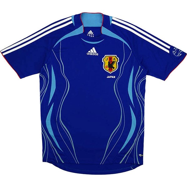 Heimtrikot Thailand Japan Retro 2006 2008 Blau Günstige Fußballtrikots